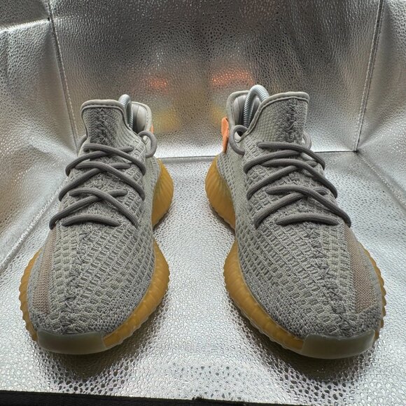 Size 7.5 Adidas Yeezy Boost 350 V2 True Form Gray Mens Athletic Sneaker EG7492 - Picture 4 of 10